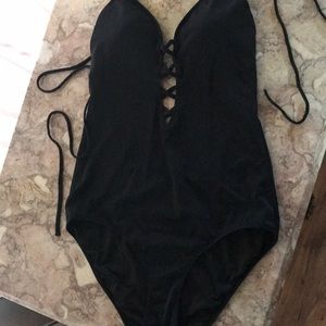 Victoria secret black one piece
